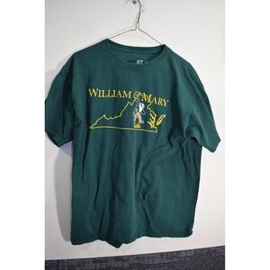 Vintage Y2K University of William & Mary Griffin Tribe Virginia T Shirt MENS L